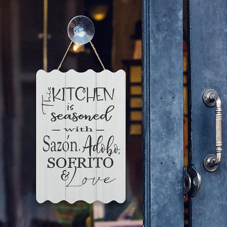 Gracie Oaks The Kitchen Spanish Puerto Rican Wall Décor Wayfair